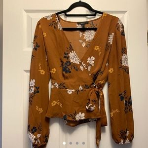 Forever 21 floral blouse